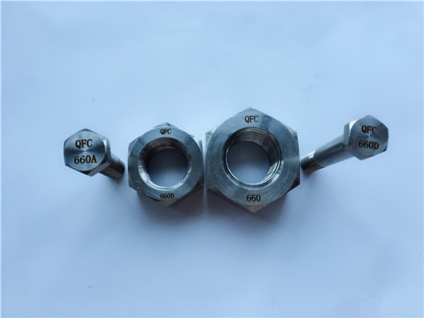 نکل مصر سی 22 این 2.4602 تمام تھریڈڈ اسٹڈ بولٹ نمبر ہاسٹیلوائے سی 276۔