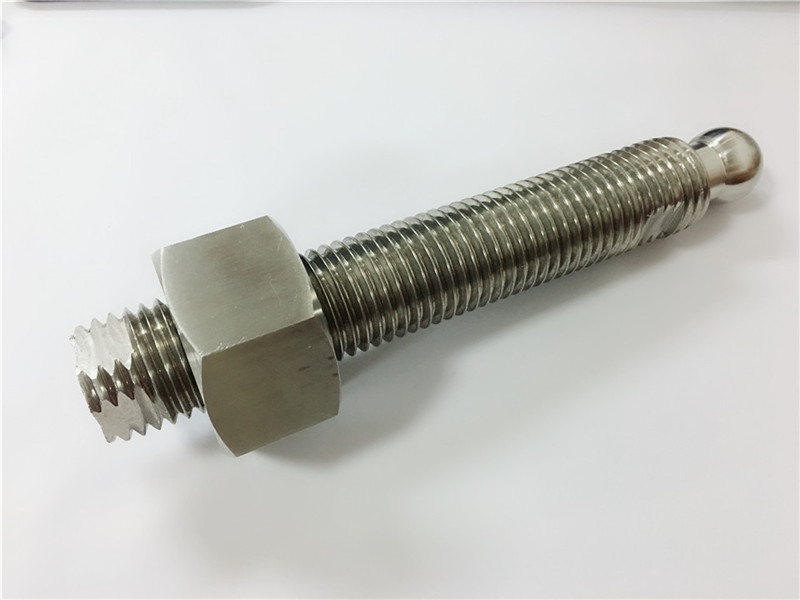 اپنی مرضی کے مطابق اعلی معیار کی سی این سی لیتھ ٹرننگ ٹائٹینیم بال اسٹڈ فاسٹنرز۔